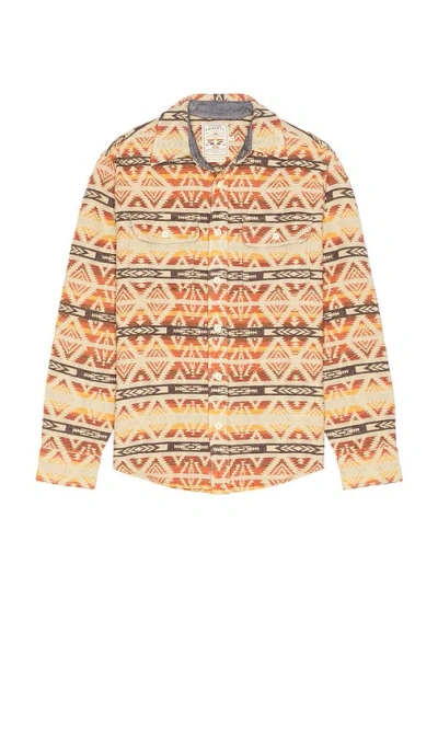 Faherty Lehi Canyon Overshirt In Multi