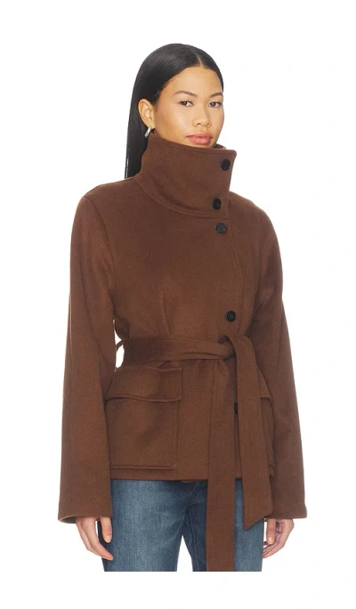 Samsoe & Samsoe Sagia Jacket In Brown