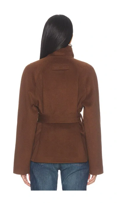 Samsoe & Samsoe Sagia Jacket In Brown