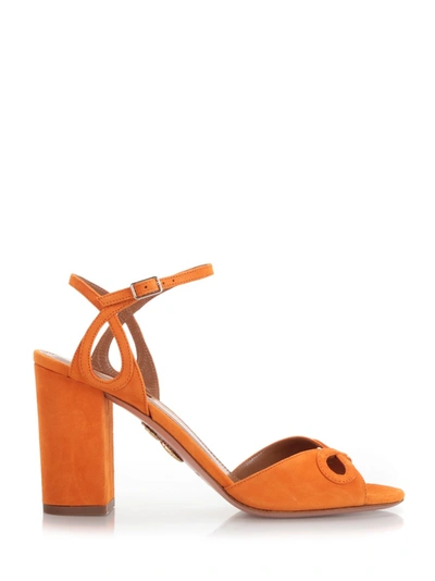 Aquazzura 'vera' Orange Sandal