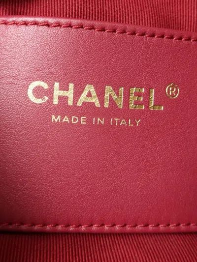 Pre-owned Chanel Cc Turn-lock Backpack In Black