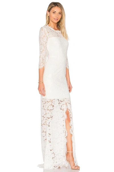 Shop Rachel Zoe All Over Lace Gown In White