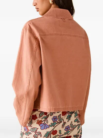 Pennyblack Button-up Patch-pocket Denim Jacket In Multi