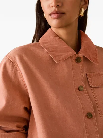 Pennyblack Button-up Patch-pocket Denim Jacket In Multi
