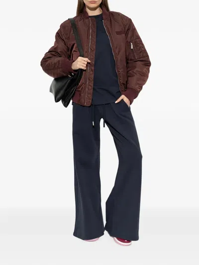 Off-white Logo-patch Bomber Jacket In Multi