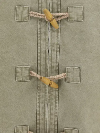 Found Toggle-fastening Jacket In Multi