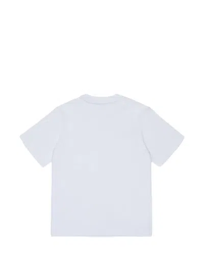 Dsquared2 Logo-appliqué T-shirt In White