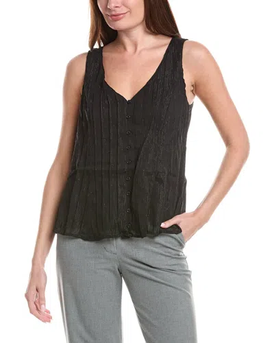 Nicole Miller Solid Top In Black