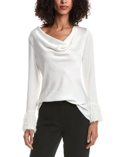 Joseph Ribkoff Solid Top In White