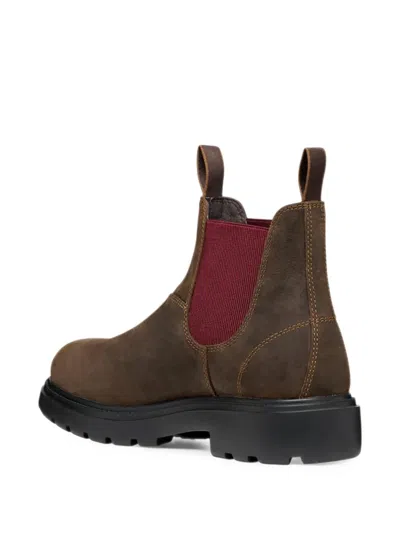 Geox Spherica Ec7b Elasticated-side Panel Boots In Multi