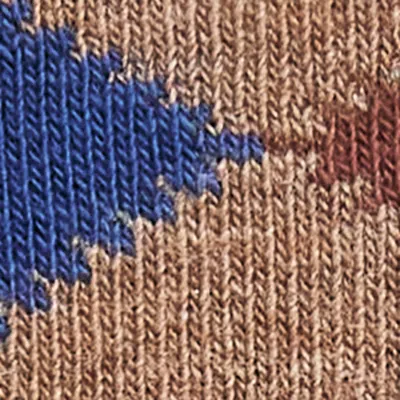 Dore Dore Doré Doré Argyle Socks In Brown