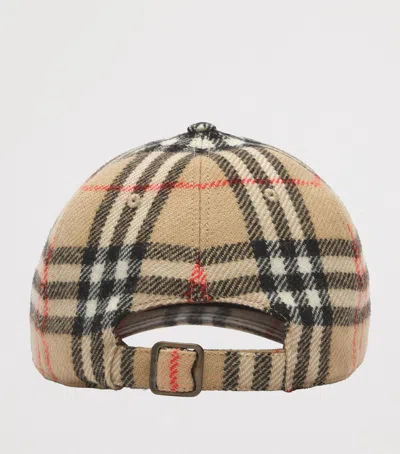 Burberry Classic Check Mini Bucket Hat For Women In Beige