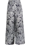 ACNE STUDIOS Tennessee printed chiffon wide-leg trousers