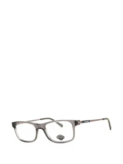 Harley-davidson Rectangle-frame Glasses In Grey