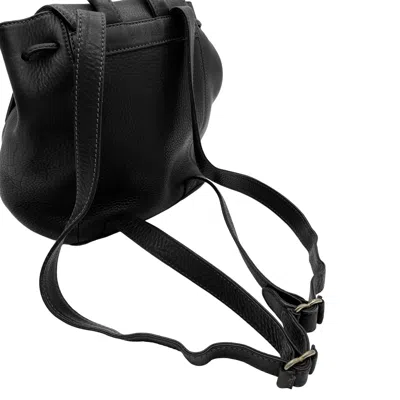 Pre-owned Coach Black Leather Backpack ()