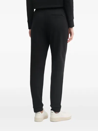 Blauer Logo-patch Drawstring Track Pants In Black