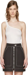 ISABEL MARANT Ecru Mantsy Single-Shoulder Top