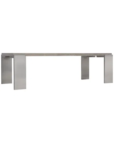 Bernhardt Foundations Dining Table, 102" In Gray