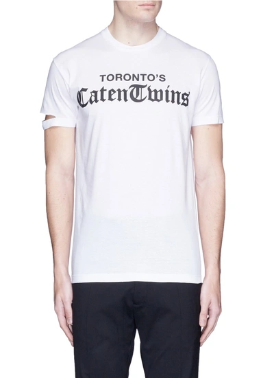 DSQUARED2 'Toronto's Caten Twins' print T-shirt 