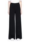 Theory Simmone Admiral Crepe Wide-leg Pants, Black