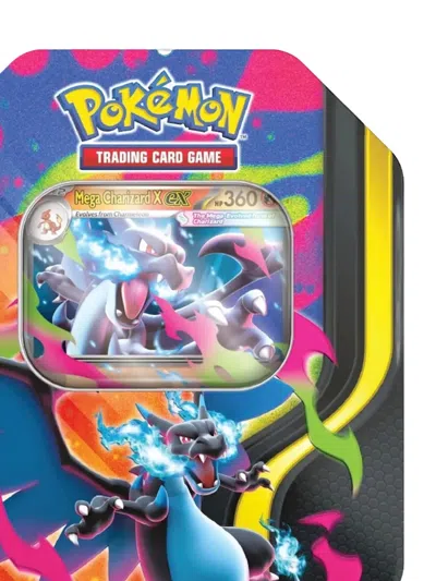 Pokémon Mega Charizard X Ex Tin In Multi
