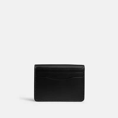 Coach Tabby Card Case In Black