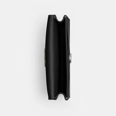 Coach Tabby Card Case In Black