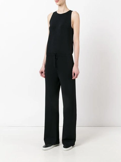 Shop Theory Drawstring Jumpsuit In Black