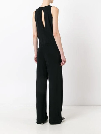 Shop Theory Drawstring Jumpsuit In Black