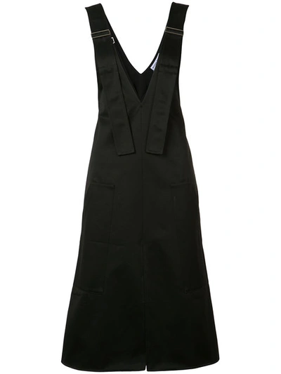 Wanda Nylon Shirley Suspender Dress In Black