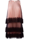 CHRISTOPHER KANE pleated tulle dress,DRYCLEANONLY