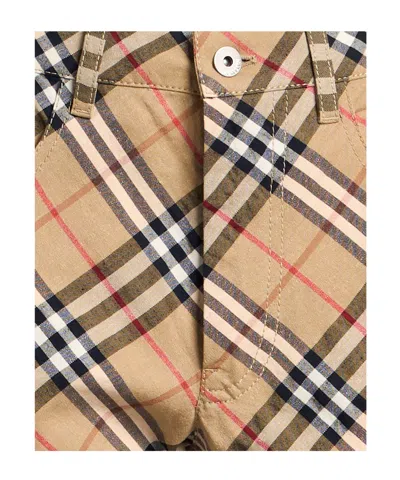 Burberry Printed Cargo Pants In Multi