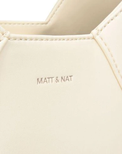 Shop Matt & Nat Handbag In Ivory