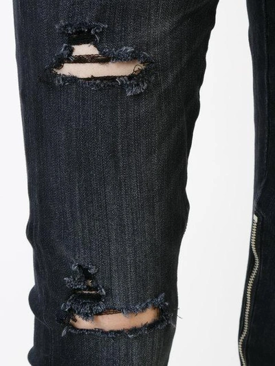 Shop R13 Cropped Distressed Jeans