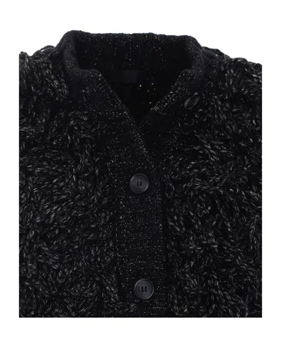 Liu •jo Soft Knit Jacket In Black