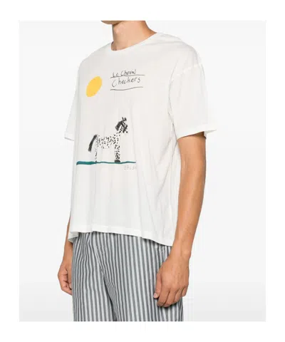 Bode Short-sleeved T-shirt In White