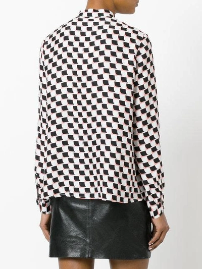 Shop Kenzo Geometric Print Shirt