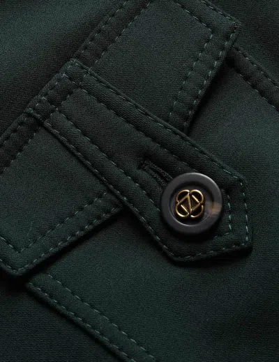 Zimmermann Valiant Wool-blend Utility Jacket In Green