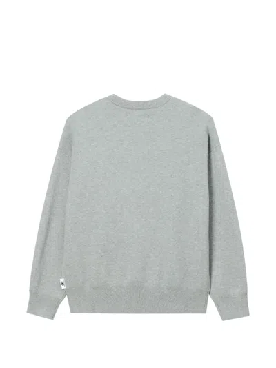 Chocoolate Graphic-patch Sweatshirt In Gray