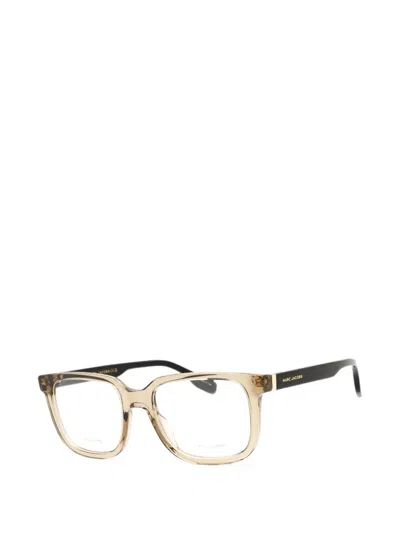 Marc Jacobs Rectangle-frame Glasses In Brown