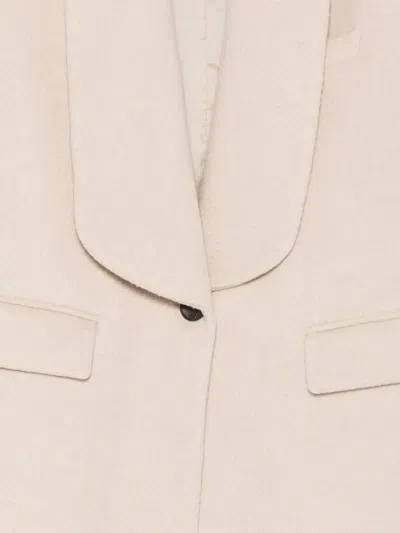 Rame Shawl-lapel Gilet In Neutral