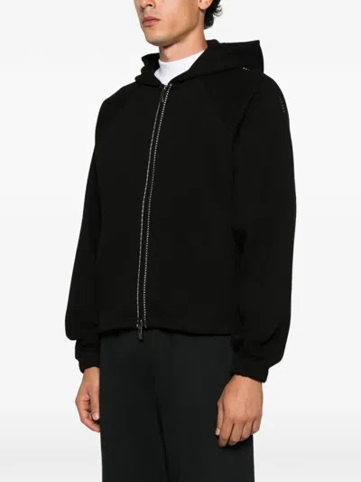 CONTRAST-STITCH HOODIE