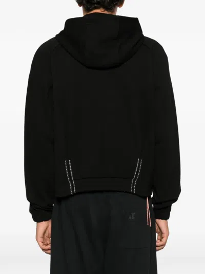 CONTRAST-STITCH HOODIE