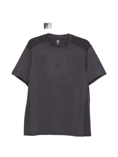 Represent 247 Mesh-panel T-shirt In Gray