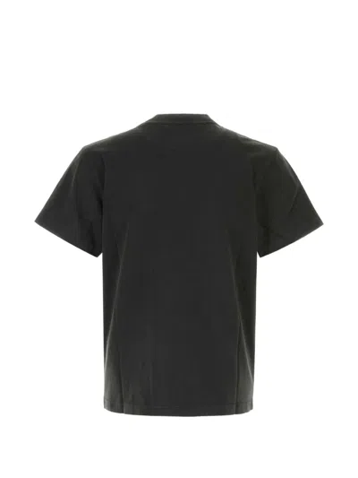 Entire Studios Cotton Regular-fit Crew-neck T-shirt In Black