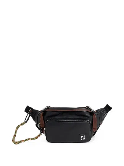 Dsquared2 D2 Upside Down Belt Bag In Black