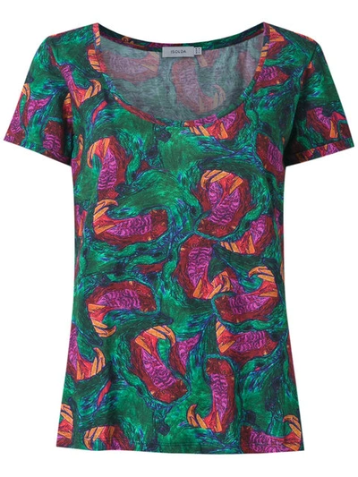 Isolda Abstract Print T-shirt