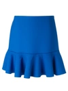 VICTORIA VICTORIA BECKHAM flounce skirt,DRYCLEANONLY