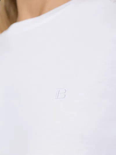 Balmain Short-sleeved T-shirt In White