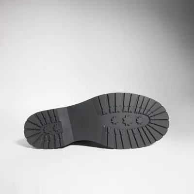 Gucci Web Stripe Boot In Black